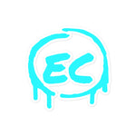 Teal EC Sticker