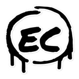 Black EC Sticker